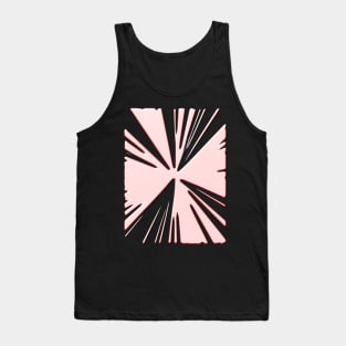 Pink Blue Pastel Colors Style Tank Top